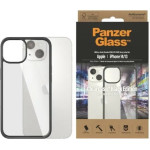 PanzerGlass ClearCase antibacterial case for iPhone 14 / 15 / 13 - transparent and black - (PAN000419-0)