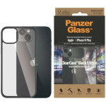 PanzerGlass ClearCase antibacterial case for iPhone 14 Plus / 15 Plus - transparent and black - (PAN000421-0)