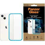PanzerGlass ClearCase antibacterial case with Military Grade certificate for iPhone 13 / 14 / 15 - transparent blue - (PAN000301-0)