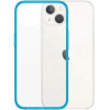 PanzerGlass ClearCase antibacterial case with Military Grade certificate for iPhone 13 / 14 / 15 - transparent blue - (PAN000301-0)