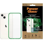 PanzerGlass ClearCase antibacterial case with Military Grade certificate for iPhone 13 / 14 / 15 - transparent green - (PAN000312-0)