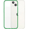 PanzerGlass ClearCase antibacterial case with Military Grade certificate for iPhone 13 / 14 / 15 - transparent green - (PAN000312-0)