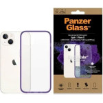 PanzerGlass ClearCase antibacterial case with Military Grade certificate for iPhone 13 / 14 / 15 - transparent purple - (PAN000302-0)