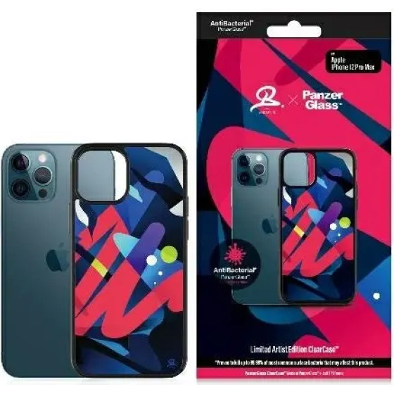 PanzerGlass ClearCase antibacterial Mikael B Limited Artist Edition case for iPhone 12 Pro Max - multicolored - (PAN000232-0)