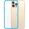 PanzerGlass ClearCase Antibacterial Military Grade Certified Case for iPhone 13 Pro Max - Transparent Blue - (PAN000305-0)