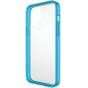 PanzerGlass ClearCase Antibacterial Military Grade Certified Case for iPhone 13 Pro Max - Transparent Blue - (PAN000305-0)