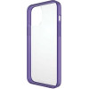 PanzerGlass ClearCase antibacterial Military Grade certified case for iPhone 13 Pro Max - transparent purple - (PAN000306-0)
