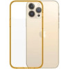 PanzerGlass ClearCase Antibacterial Military Grade Certified Case for iPhone 13 Pro Max - Transparent Yellow - (PAN000314-0)