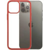 PanzerGlass ClearCase case for iPhone 12 Pro Max - transparent and red - (PAN000174-0)