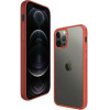 PanzerGlass ClearCase case for iPhone 12 Pro Max - transparent and red - (PAN000174-0)