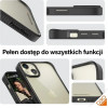 PanzerGlass ClearCase Case for iPhone 15 Plus / 14 Plus with Military Grade Certification - Clear & Black - (PAN000542-0)