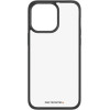 PanzerGlass ClearCase Case for iPhone 15 Pro Max with Military Grade Certification - Transparent and Black - (PAN000543-0)