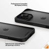 PanzerGlass ClearCase Case for iPhone 15 Pro Max with Military Grade Certification - Transparent and Black - (PAN000543-0)