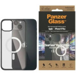 PanzerGlass ClearCase case with MagSafe antibacterial for iPhone 14 Plus / 15 Plus - transparent and black - (PAN000425-0)