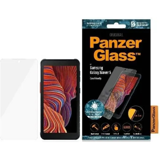 PanzerGlass E2E Pro Regular antibacterial tempered glass for Samsung Galaxy Xcover 5 - (PAN000237-0)