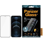 PanzerGlass E2E Super+ Microfracture antibacterial tempered glass for iPhone 12 Pro Max - with black frame - (PAN000110-0)