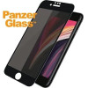PanzerGlass E2E Super+ privacy tempered glass for iPhone 6 / 6s / 7 / 8 / SE 2020 / SE 2022 - with black frame - (PAN000008-0)