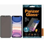 PanzerGlass E2E Super+ privacy tempered glass for iPhone XR / 11 - with black frame - (PAN000136-0)