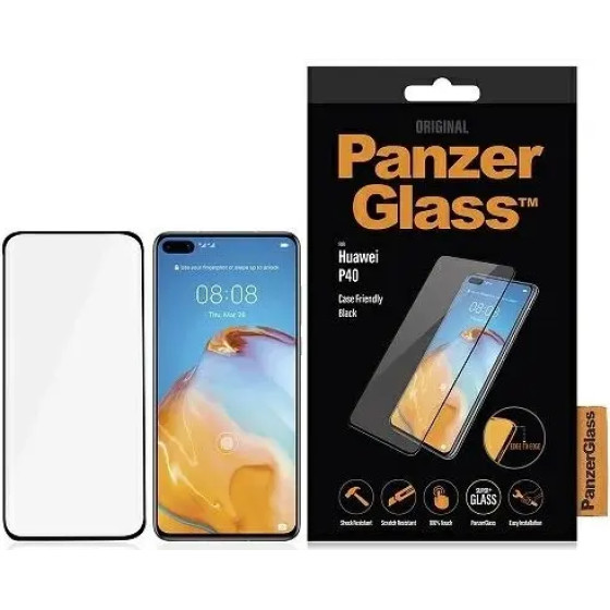 PanzerGlass E2E Super+ tempered glass for Huawei P40 - with black frame - (PAN000023-0)