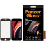 PanzerGlass E2E Super+ tempered glass for iPhone 6 / 6s / 7 / 8 / SE 2020 / SE 2022 - with black frame - (PAN000014-0)