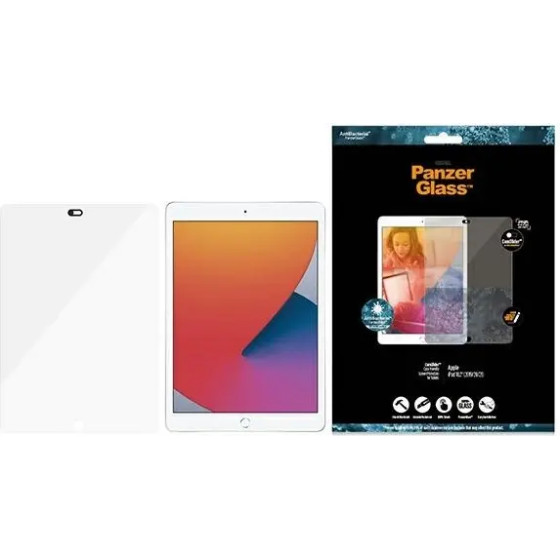PanzerGlass E2E Super+ tempered glass with camera cover for iPad 10.2 - (PAN000364-0)