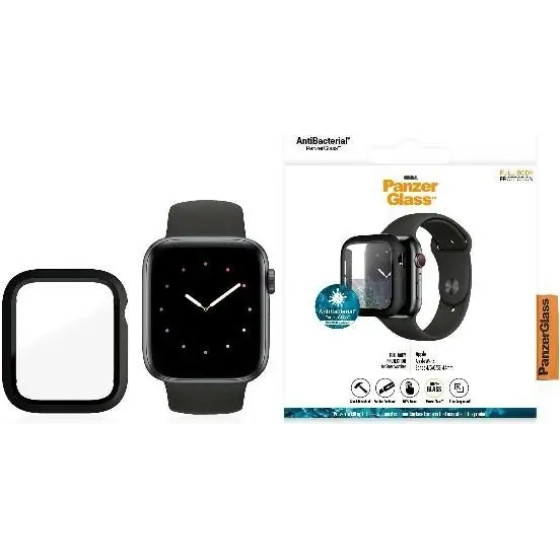 PanzerGlass Full Body Case for Apple Watch 4/5/6/SE 44mm - Black - (PAN000158-0)
