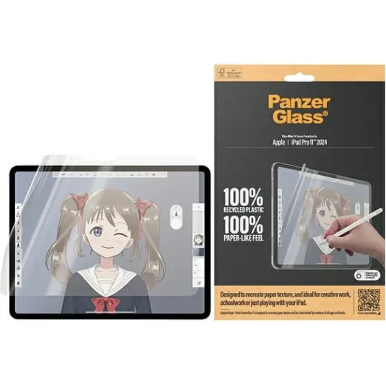 PanzerGlass GraphicPaper antibacterial foil with a glare filter for iPad Pro 11 2024 - (PAN000696-0)