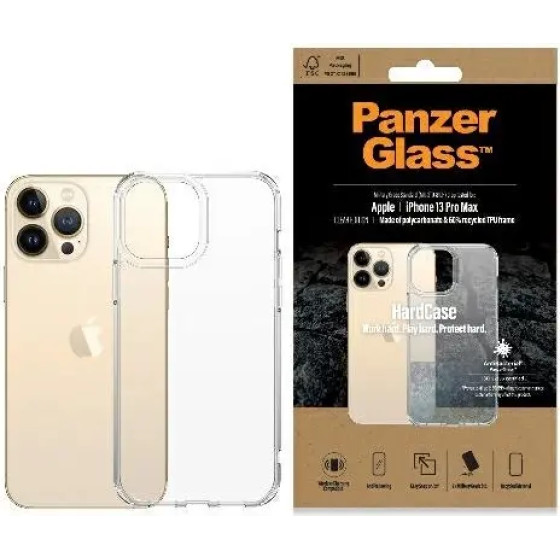 PanzerGlass HardCase antibacterial Military Grade certified case for iPhone 13 Pro Max - transparent - (PAN000269-0)
