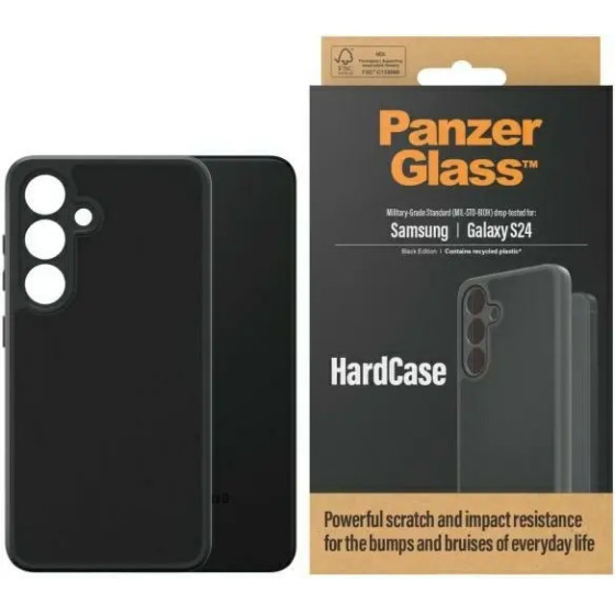PanzerGlass HardCase Military grade for Samsung Galaxy S24 - black - (PAN000905-0)