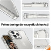 PanzerGlass HardCase with D3O and Military Grade certification for iPhone 15 Pro - transparent - (PAN000537-0)