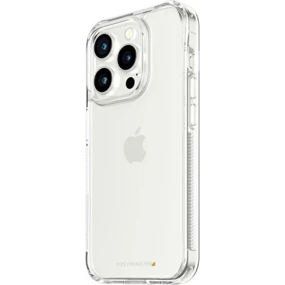 PanzerGlass HardCase with D3O and Military Grade certification for iPhone 15 Pro - transparent - (PAN000537-0)