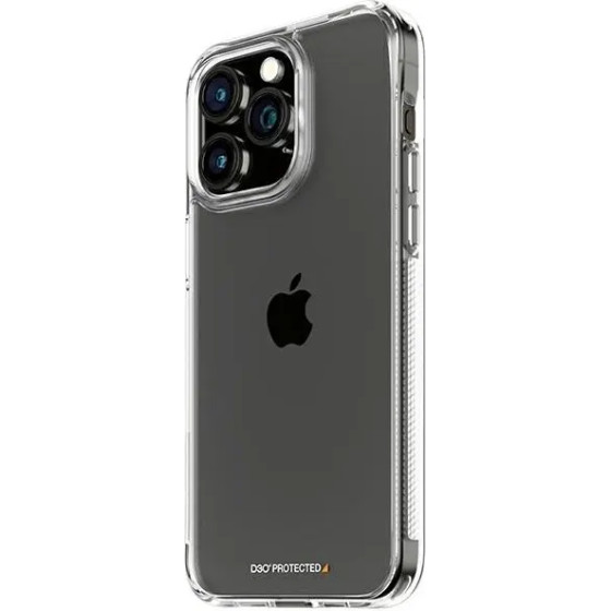 PanzerGlass HardCase with D3O and Military Grade certification for iPhone 15 Pro Max - transparent - (PAN000539-0)