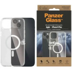 PanzerGlass HardCase with MagSafe Antibacterial Military Grade Certified Case for iPhone 14 Plus / 15 Plus - Transparent - (PAN000411-0)