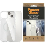 PanzerGlass HardCase with MagSafe Antibacterial Military Grade Certified Case for iPhone 14/15/13 - Transparent - (PAN000409-0)