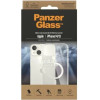 PanzerGlass HardCase with MagSafe Antibacterial Military Grade Certified Case for iPhone 14/15/13 - Transparent - (PAN000409-0)