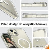 PanzerGlass HardCase with MagSafe with D3O and Military Grade Certified for iPhone 15 Plus / 14 Plus - Transparent - (PAN000546-0)