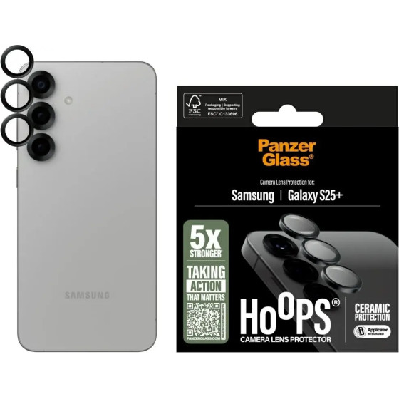 PanzerGlass Hoops Lens Protector for Samsung Galaxy S25+ - (PAN001005-0)