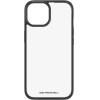 PanzerGlass Military Grade Certified ClearCase iPhone 15 Case - Transparent & Black - (PAN000540-0)