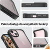 PanzerGlass Military Grade Certified ClearCase iPhone 15 Case - Transparent & Black - (PAN000540-0)