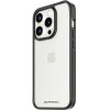 PanzerGlass Military Grade Certified ClearCase iPhone 15 Pro Case - Transparent & Black - (PAN000541-0)
