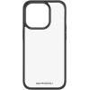 PanzerGlass Military Grade Certified ClearCase iPhone 15 Pro Case - Transparent & Black - (PAN000541-0)
