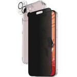 PanzerGlass Privacy Bundle 3in1 Transparent Case + Privacy Glass + Camera Protector for iPhone 15 Plus - (PAN000573-0)