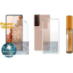PanzerGlass protection set for Samsung Galaxy S21+ TPU foil + ClearCase + cleaning liquid 30ml - (PAN000142-0)