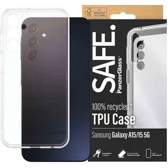 PanzerGlass SAFE by case for Samsung Galaxy A15 / A15 5G - transparent - (PAN000612-0)