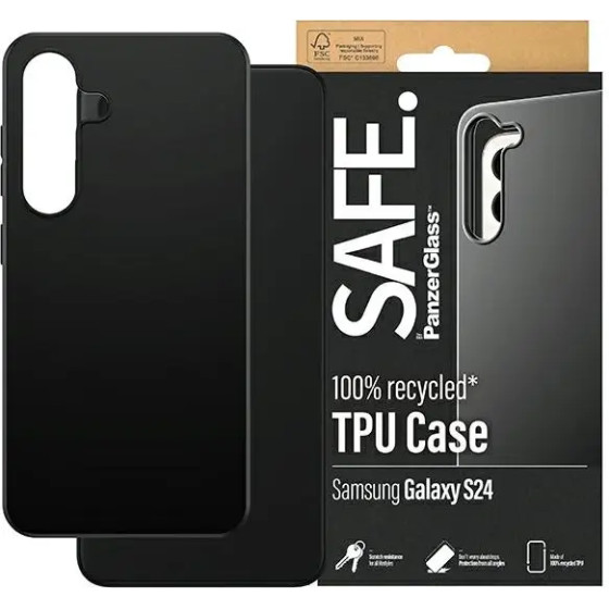 PanzerGlass SAFE by case for Samsung Galaxy S24 - black - (PAN000654-0)