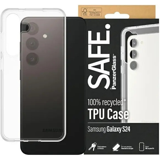PanzerGlass SAFE by case for Samsung Galaxy S24 - transparent - (PAN000651-0)