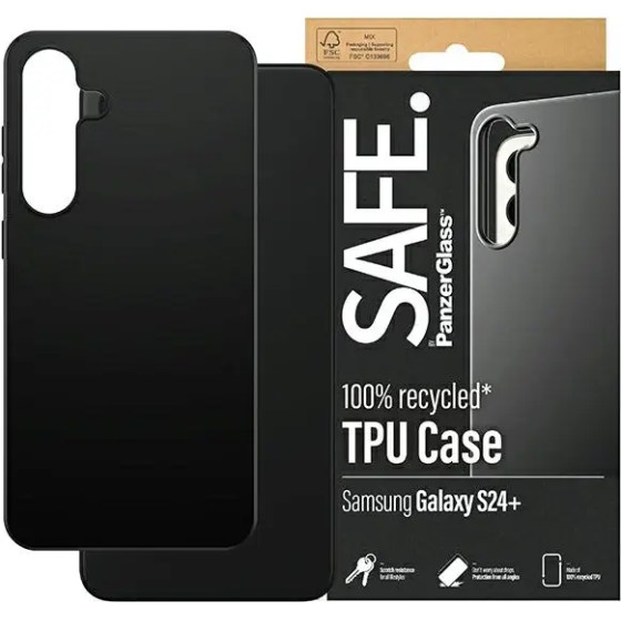 PanzerGlass SAFE by case for Samsung Galaxy S24+ - black - (PAN000655-0)