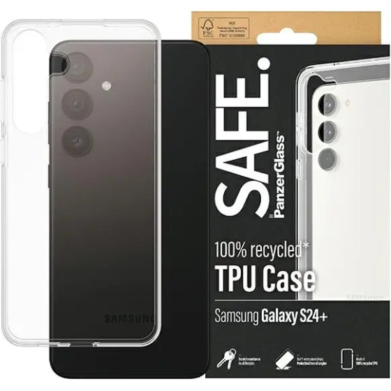 PanzerGlass SAFE by case for Samsung Galaxy S24+ - transparent - (PAN000652-0)