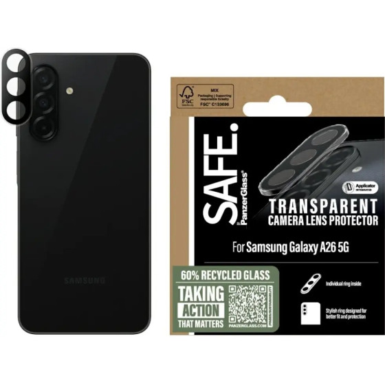 PanzerGlass SAFE by Rings Lens Protector for Samsung Galaxy A26 5G - Clear - (PAN001118-0)