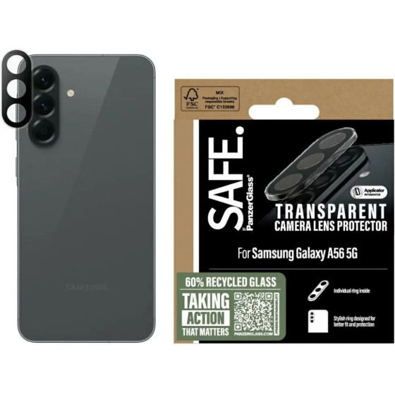 PanzerGlass SAFE by Rings Lens Protector for Samsung Galaxy A56 5G - Clear - (PAN001115-0)
